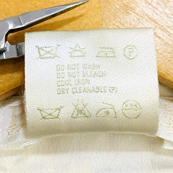 Escada By Margaretha Ley Blouse Women's Size 38 Beige Nautical Print Button Up - Picture 9 of 13